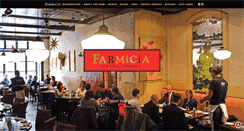 Desktop Screenshot of farmiciarestaurant.com